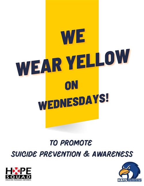  Wear yellow on Wednesdays